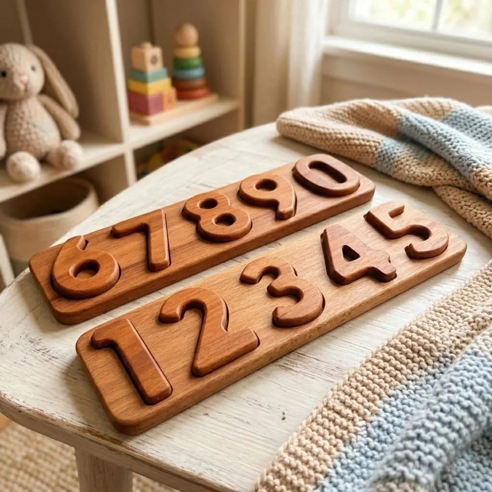 Montessori Ahşap Sayı Bulmaca