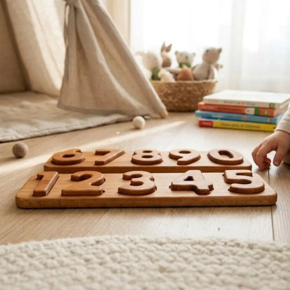 Montessori Ahşap Sayı Bulmaca