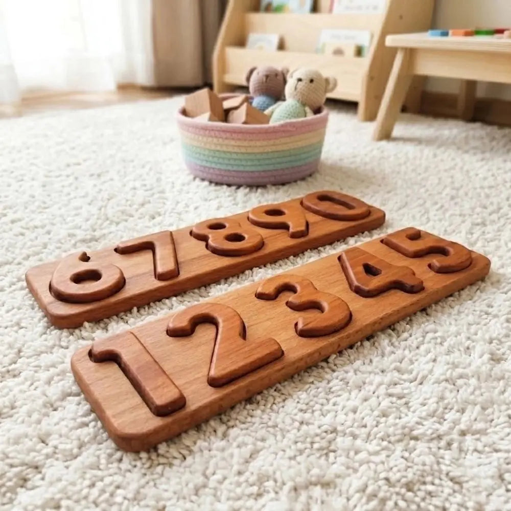 Montessori Ahşap Sayı Bulmaca