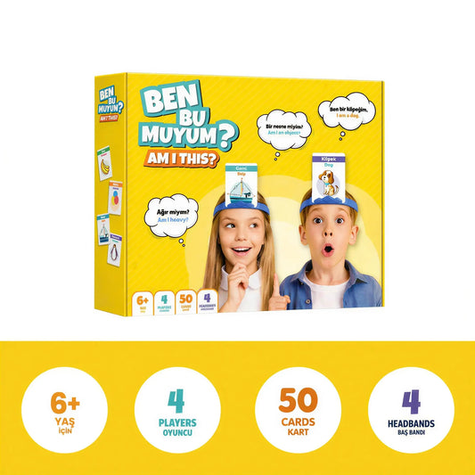 Kiddology Ben Bu Muyum? Kutu Oyunu Kiddology | Oyunun Akıllı Hali