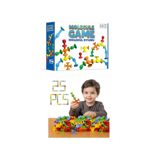 Kiddology Vakumlu 25 Parça Molekül Oyunu Kiddology | Oyunun Akıllı Hali