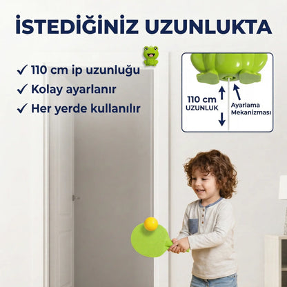 çocuk refleks oyuncağı ayarlanabilir ip uzunluğu