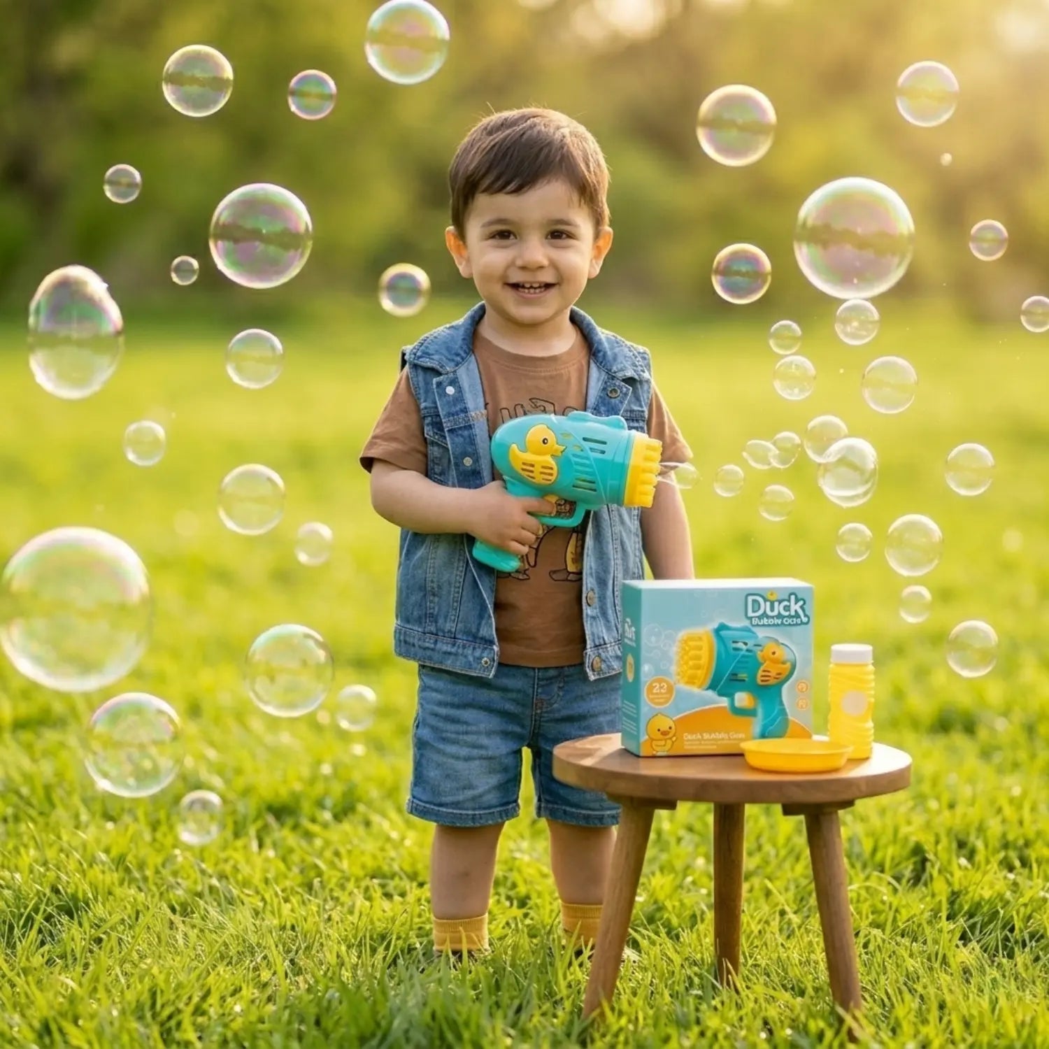 baloncuk tabancası ailecek eğlence aktif oyun kiddology