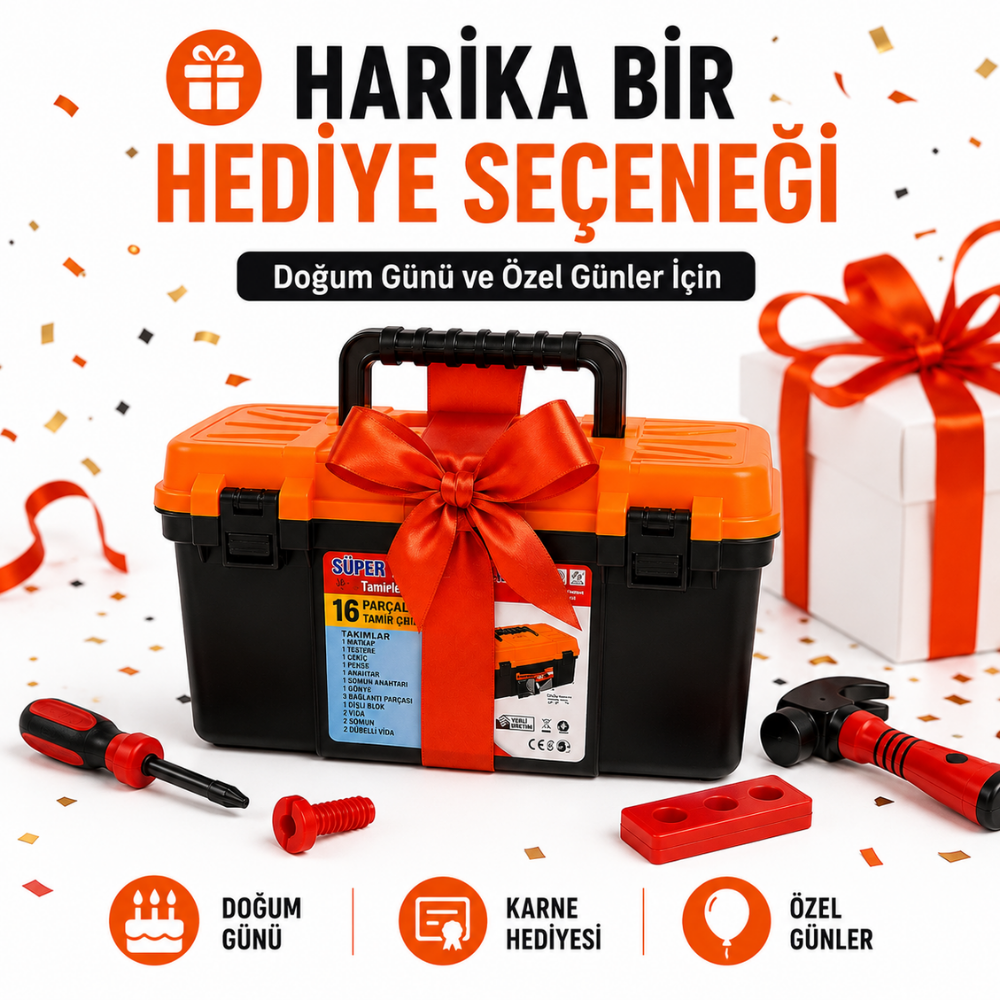 oyuncak tamir seti dogum gunu hediyesi kiddology