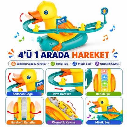 Dön dolaş ördek oyunu sallanan gaga hareketli kanat ışık - Kiddology