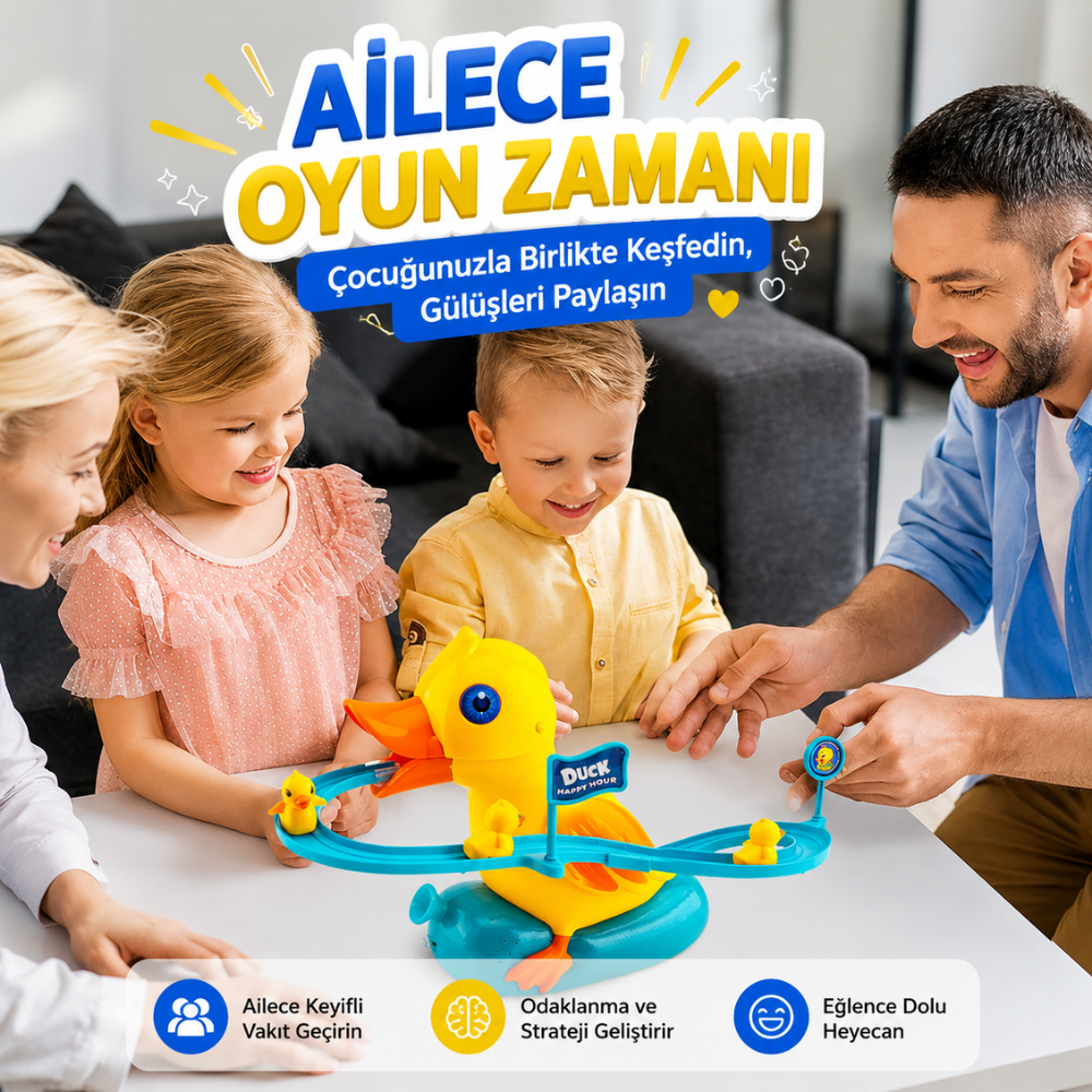 Dön dolaş ördek oyunu ailece oyun zamanı çocuk eğlencesi - Kiddology