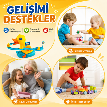Dön dolaş ördek oyunu gelişimi destekler el göz koordinasyonu - Kiddology