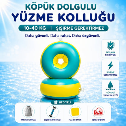 köpük dolgulu yüzme kolluğu çocuk güvenli su oyuncağı kiddology