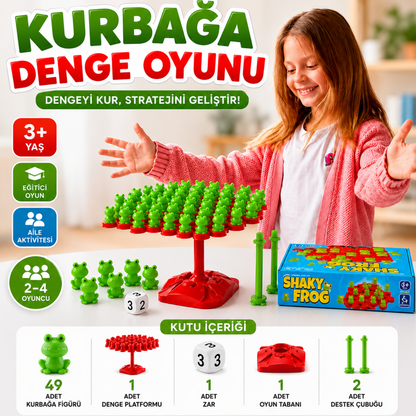 kurbağa denge oyunu strateji oyunu çocuklar için