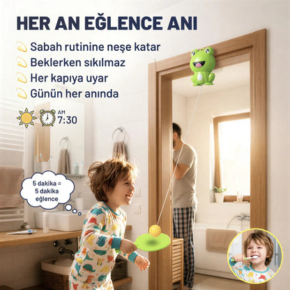 çocuk refleks oyuncağı pratik kurulum eğitici oyuncak
