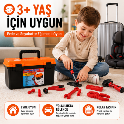 3 yas ve uzeri oyuncak tamir seti kiddology
